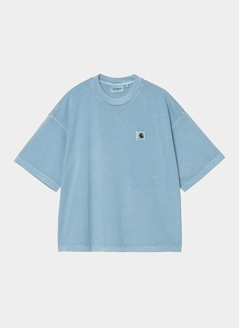 Футболка женская W S/S Nelson T-Shirt Clay Blue (Garment Dyed)
