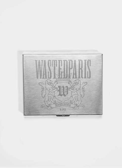 Портсигар Crest Metal Cigarette Case Silver