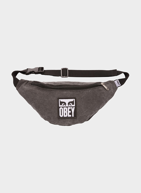 Сумка ‘OBEY WASTED HIP BAG II’ PIGMENT BLACK