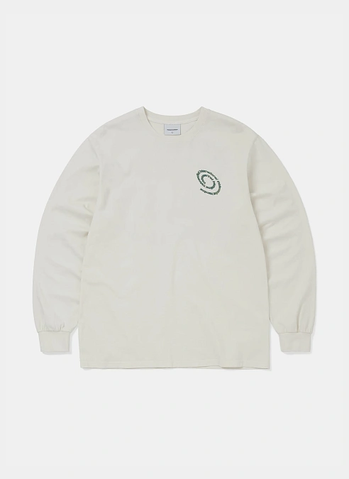 Лонгслив TNT Spiral Logo L/S Tee Ivory