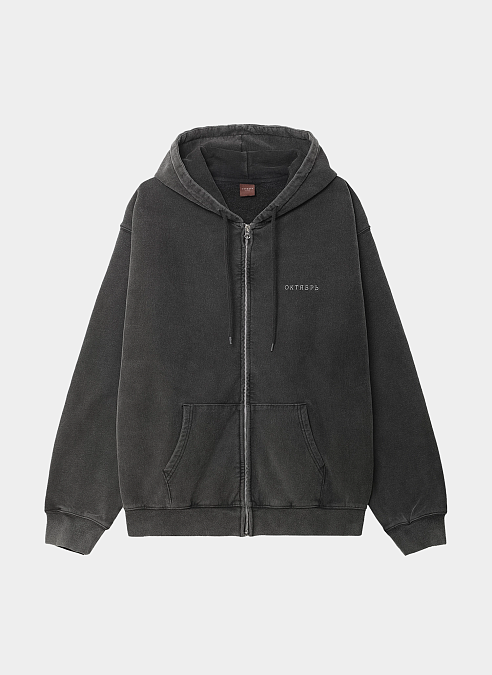 Худи на молнии OG Logo Zip Hood Black