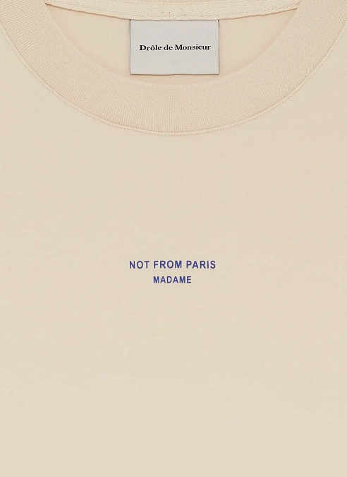 Футболка Slogan Classique Sand