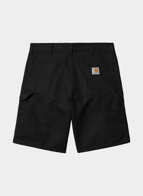 Шорты ‘Double Knee Short’ Black Rinsed