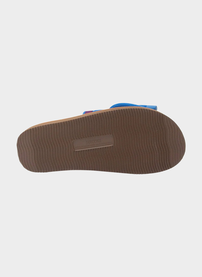 Тапки KidSuper x Suicoke ‘MOTO’ Tan / Brown