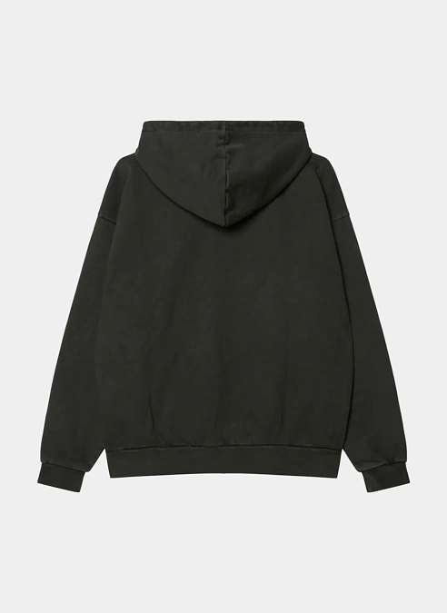 Худи на молнии Lowercase Pigment Zip Hood Pigment Pirate Black