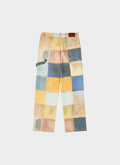 Брюки Checkered Painted Printed Work Pant