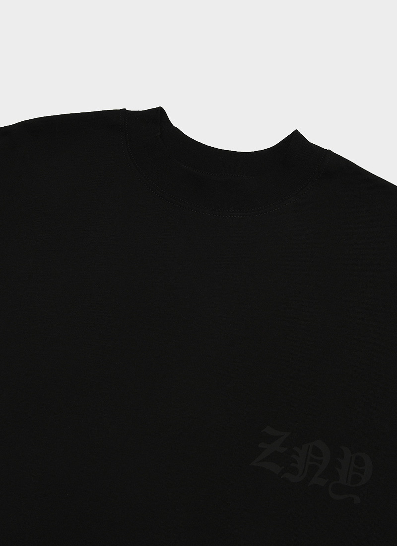 Футболка ZNY Gothic Sleeve Black