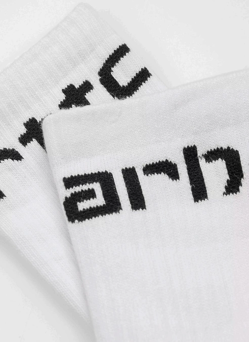 Носки ‘Carhartt Socks’ WHITE / BLACK
