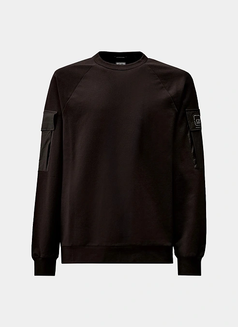 Свитшот Metropolis Series Stretch Fleece Mixed Crewneck Sweatshirt Black