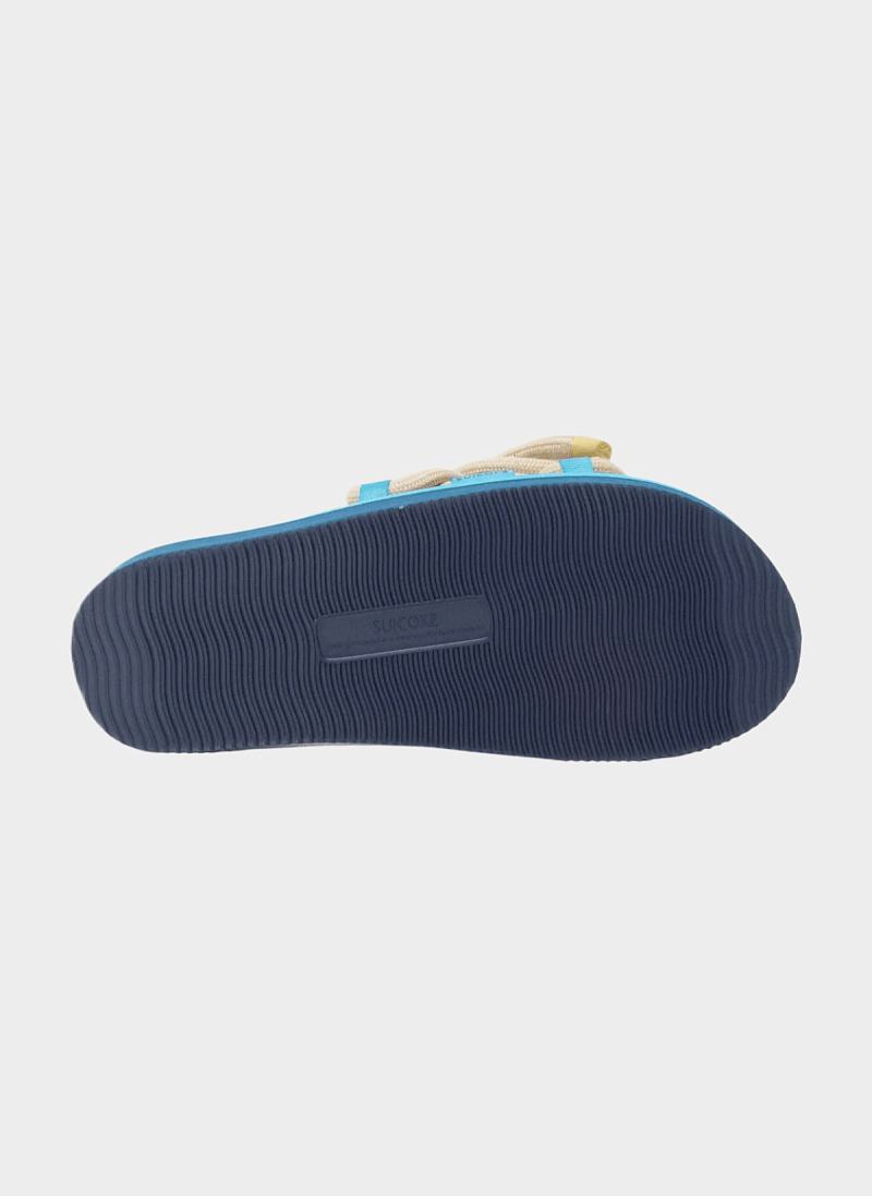 Тапки KidSuper x Suicoke ‘MOTO’ Pink / Blue