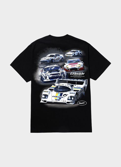 Футболка ‘HUF X GREDDY S/S TEE’ BLACK