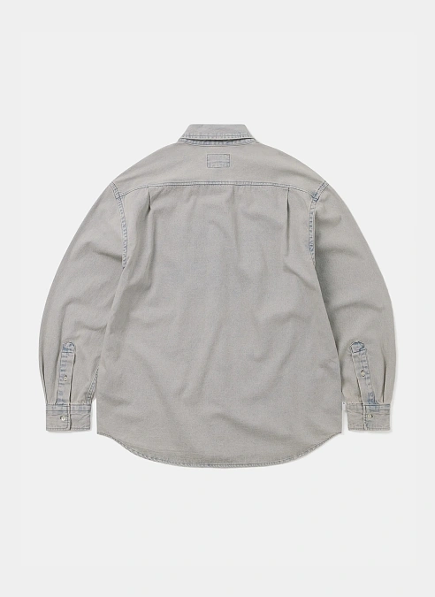 Рубашка TNT Washed Denim Shirt Lavender