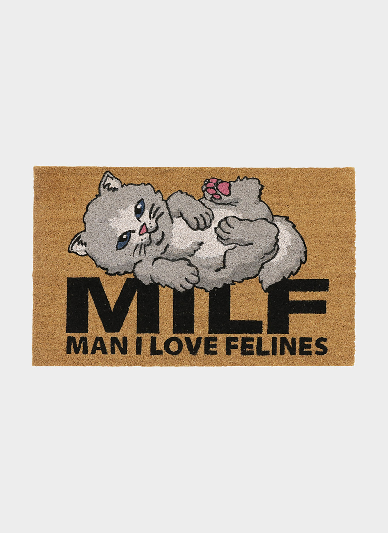 Коврик ‘ Ripndip Man I Love Feling Rug’ Brown
