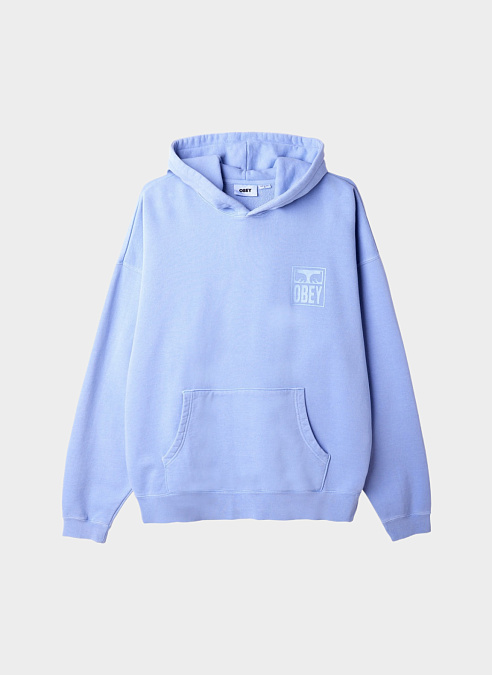 Худи ‘PIGMENT OBEY EYES ICON EXTRA HEAVY HOOD’ PIGMENT HYDRANGEA
