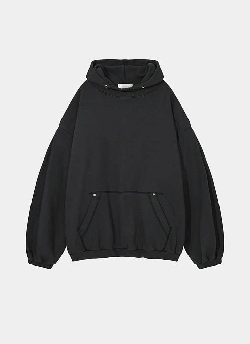 Худи Valley Layered Hoodie Dark Grey
