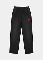 Брюки Oversized Arch Logo Sweatpants Washed Black