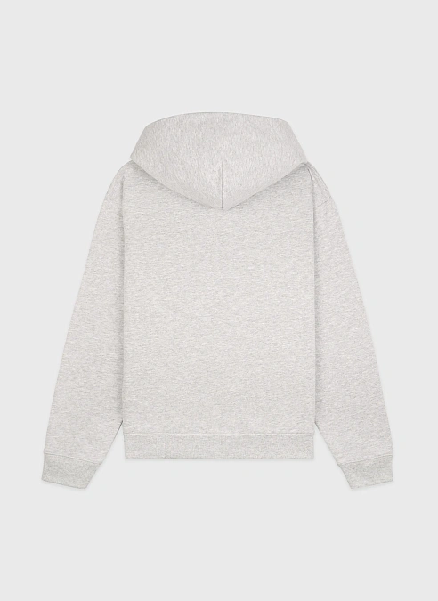 Худи на молнии California Emblem Zip Hoodie Heather Gray