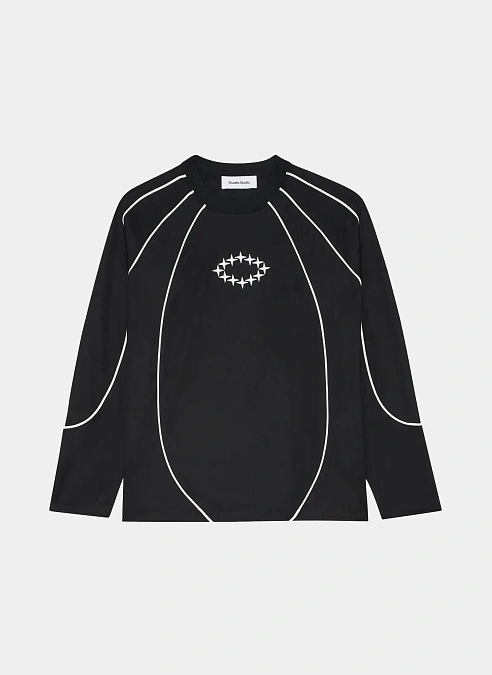 Лонгслив Soccer Long Sleeves T-Shirt Pique Black
