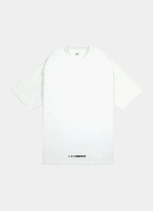 Футболка T-Shirts Short Sleeve In 1020 Jersey Gauze  White