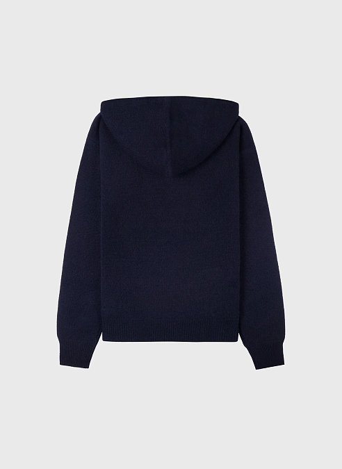 Худи на молнии SRC Cashmere Zip Hoodie Dark Navy