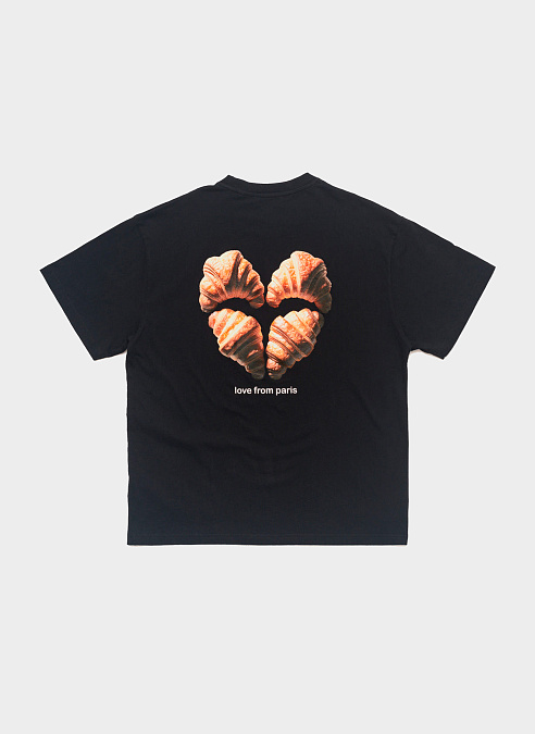Футболка Croissant Crush Black