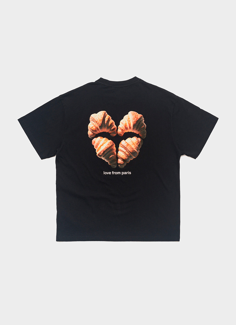Футболка Croissant Crush Black