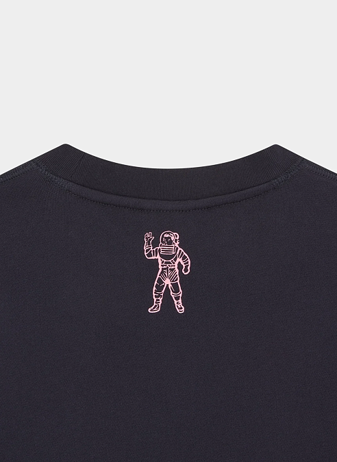 Свитшот Small Arch Logo Crewneck Navy / Pink