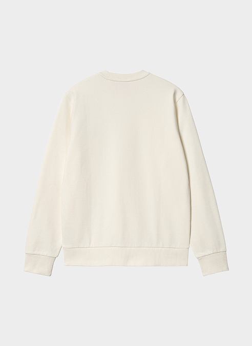 Свитшот ‘Script Embroidery Sweatshirt’ Wax / Black