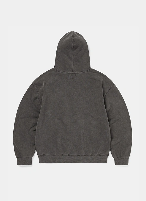 Худи на молнии TNT Waffle Lined Zip Up Hoodie Charcoal
