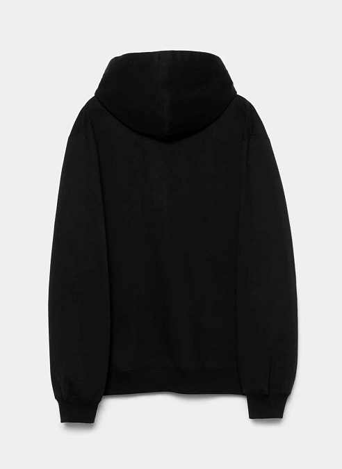 Худи Maharishi Organic Hooded Sweat  Black