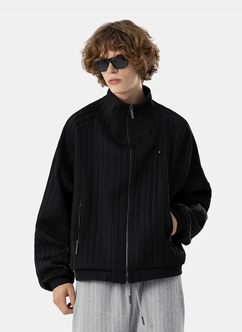 Олимпийка Striped Track Jacket Black