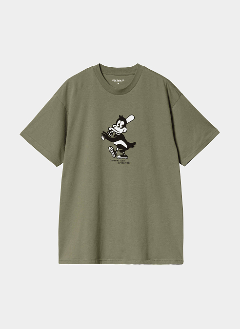 Футболка S/S Home Run T-Shirt Dollar Green