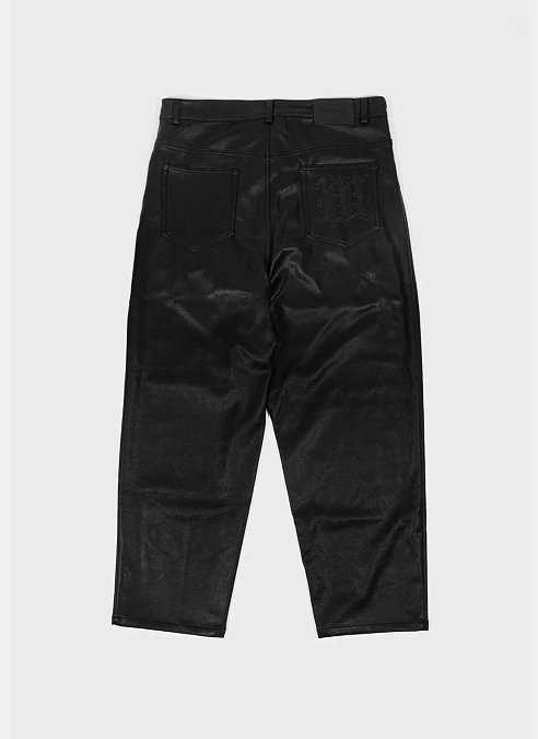 Брюки Faux Leather Casper Pant Black