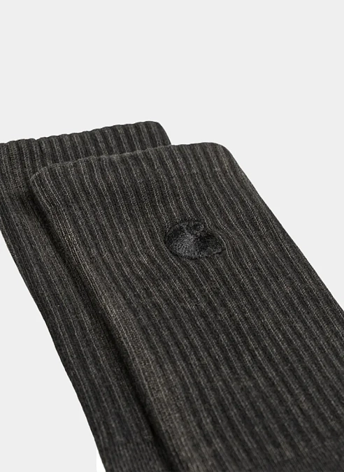 Носки Hudson Socks Black (Chalk Wash)
