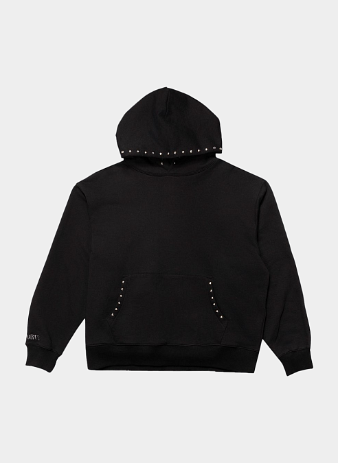 Худи Pleasures x Daft Punk Lucky Studded Hoodie Black