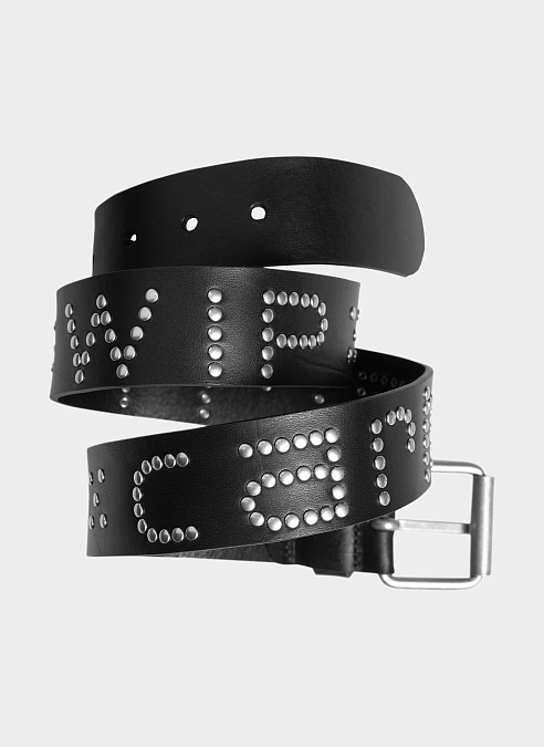 Ремень ‘Script Studs Belt’ Black