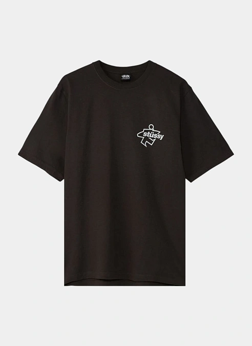 Футболка Surf Size Pig. Dyed Tee Faded Black