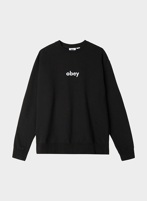 Свитшот ‘LOWERCASE CREWNECK’ Black