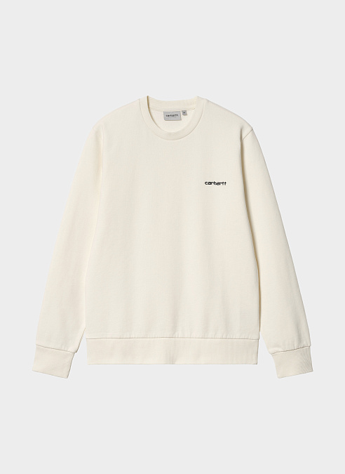Свитшот ‘Script Embroidery Sweatshirt’ Wax / Black