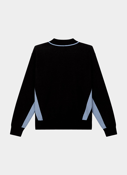 Свитер поло ‘OBEY SOCCER POLO SWEATER’ FADED BLACK MULTI