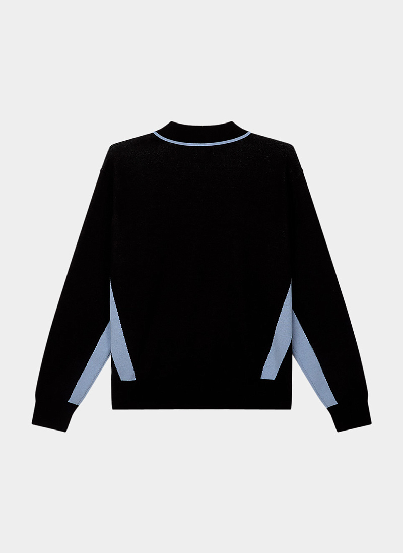 Свитер поло ‘OBEY SOCCER POLO SWEATER’ FADED BLACK MULTI