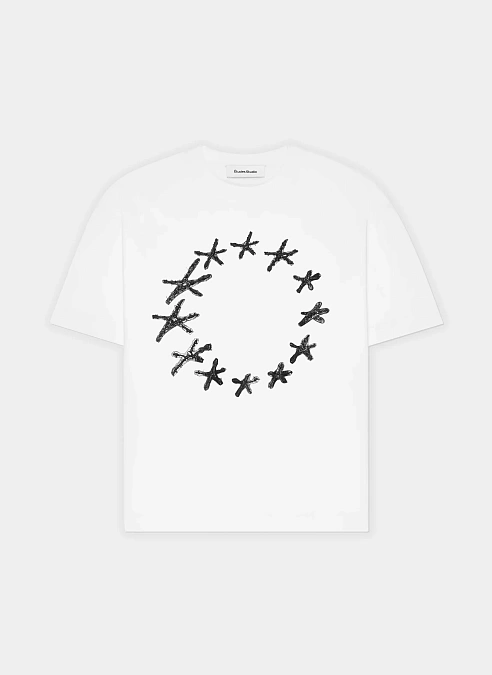 Футболка Relax T-Shirt Stars White