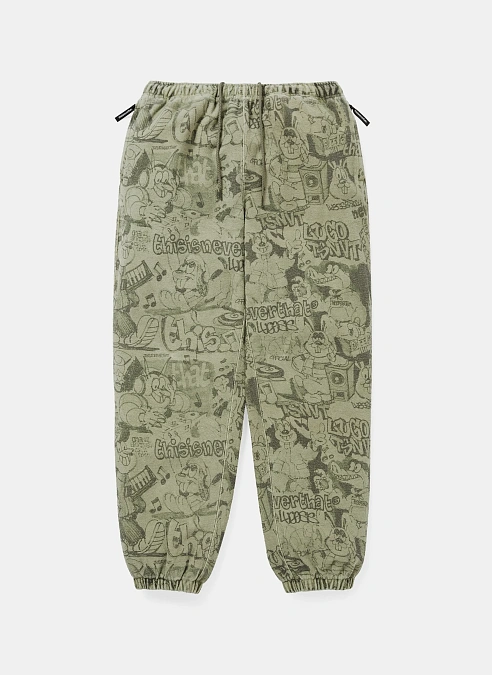 Брюки TNT Crazy BIG Sweatpant Graffiti