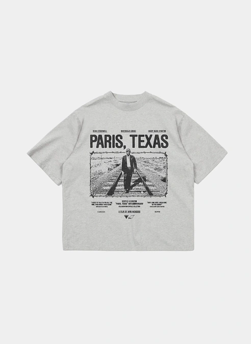 Футболка Paris, Texas T-Shirt Heather Grey