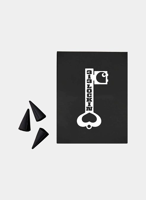 Благовония Locked Cone Incense White / Black