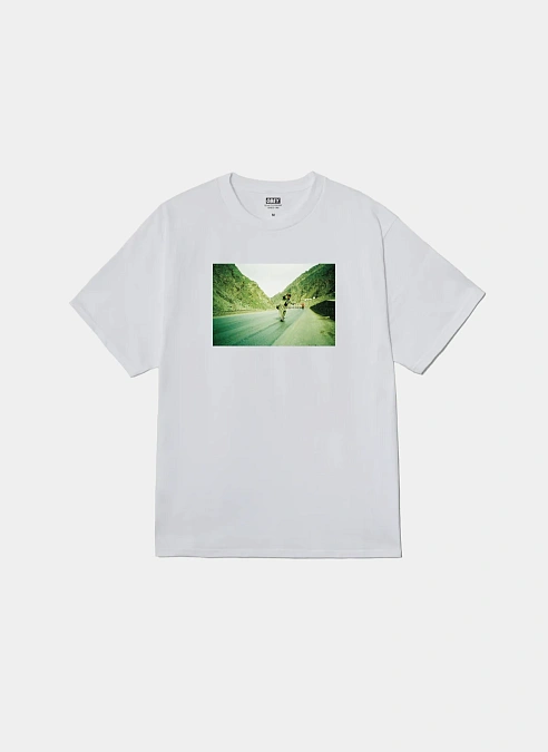 Футболка Skateistan / Obey Photo White