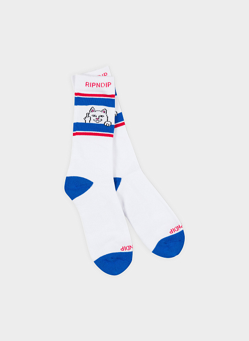 Носки Peeking Nermal Socks White