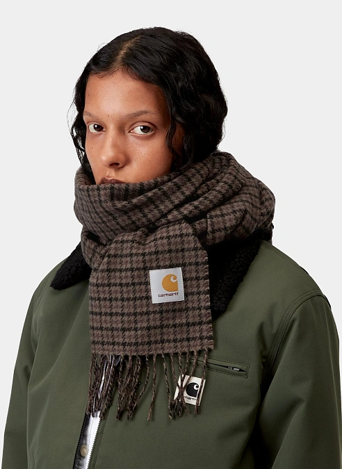 Шарф Lewis Scarf Lowis Houndstooth, Vitola Heather