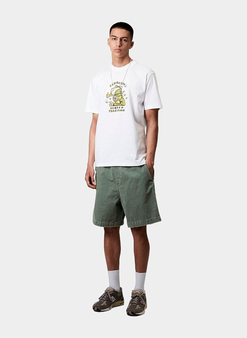 Футболка ‘S/S Precision Work T-Shirt’ WHITE