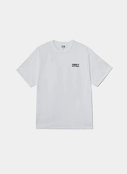 Футболка Obey Art Department White